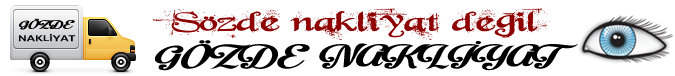 Gözde Nakliyat Logo